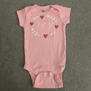 Personalized “Ivy” Onesie, 6-9m